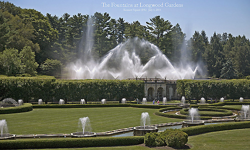Longwood Gardens in Kennett Square, PA
